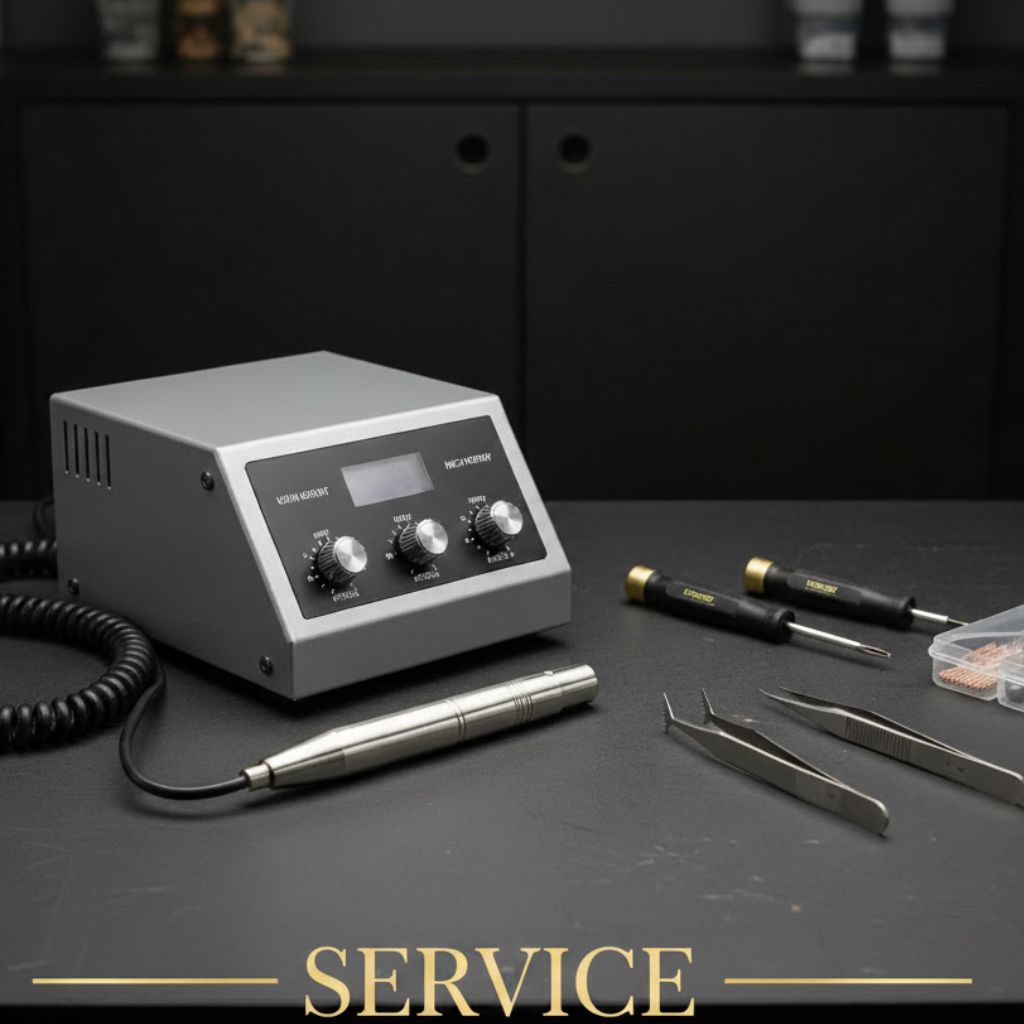 Εξειδικευμένο service και επισκευή επαγγελματικών τροχών νυχιών Saeyang και Saeshin από την PST Service σε Ελλάδα, Κύπρο και Βουλγαρία
